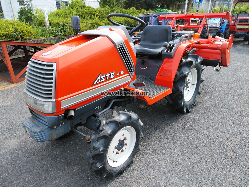 Τρακτέρ με φρέζα KUBOTA ASTE A-15