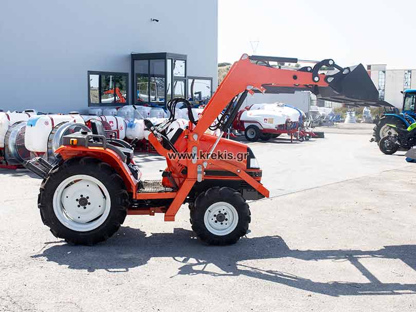 Τρακτέρ KUBOTA ASTE A-175DT με κουβά
