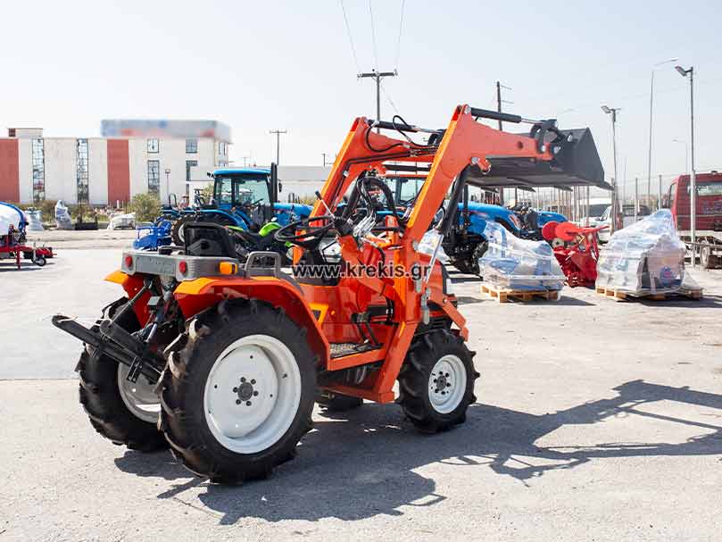 Τρακτέρ KUBOTA ASTE A-175DT με κουβά