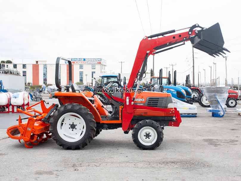 Τρακτέρ με κουβά KUBOTA GL220DT